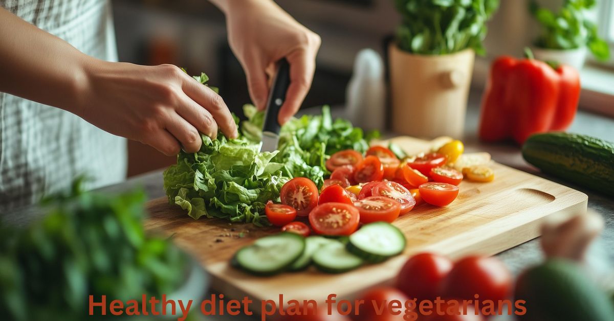 healthy diet plan for vegetarians